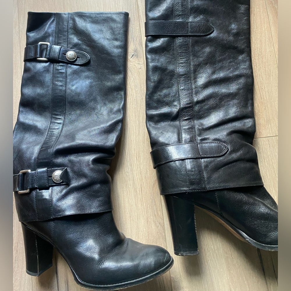 Genuine coach boots size 9